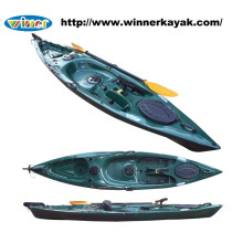 Ganador de Kayak de pesca único de pesca de plástico